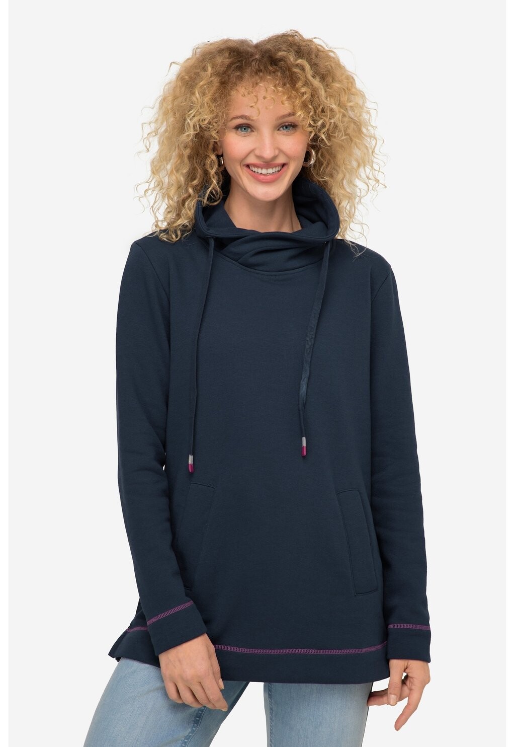 

Толстовка LANGARM LAURASØN, цвет navy blau