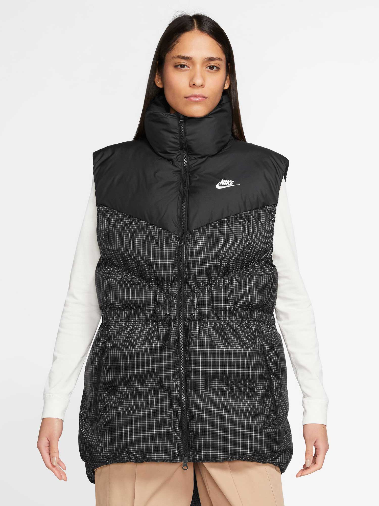 

Утепленный жилет Nike W NSW ESSNTL ECDWN GS VEST, черный