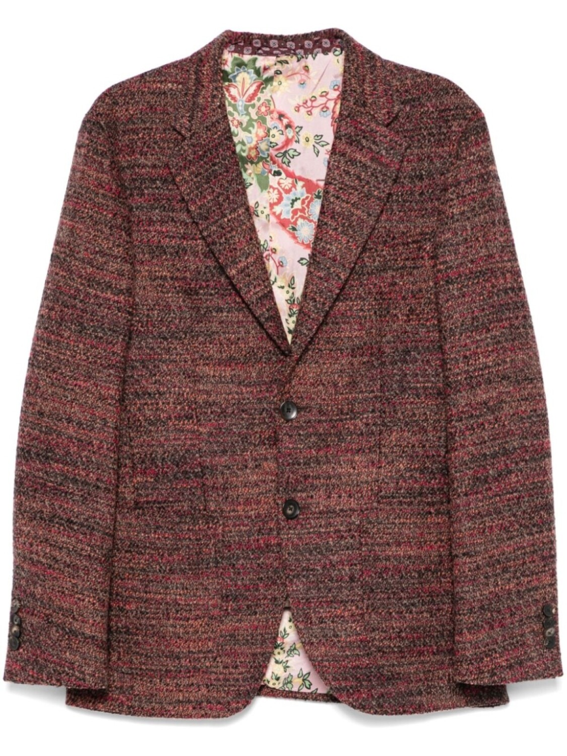 

Твидовый блейзер ETRO, коричневый