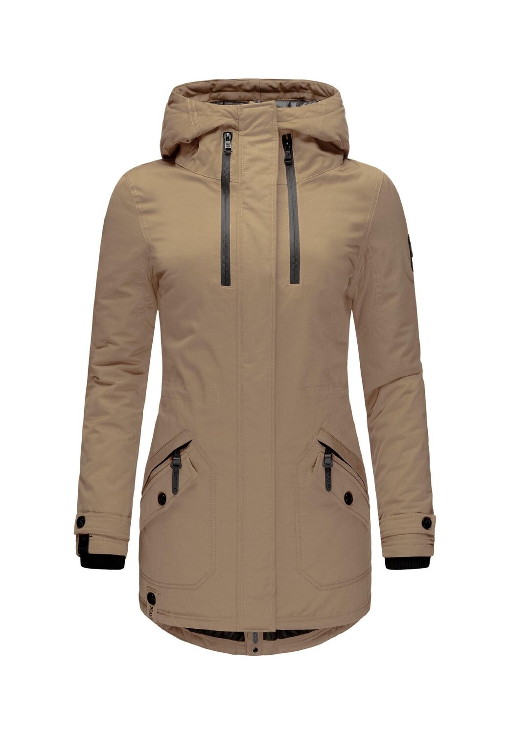 

Зимнее пальто Аврил II NAVAHOO, цвет Taupe Grey