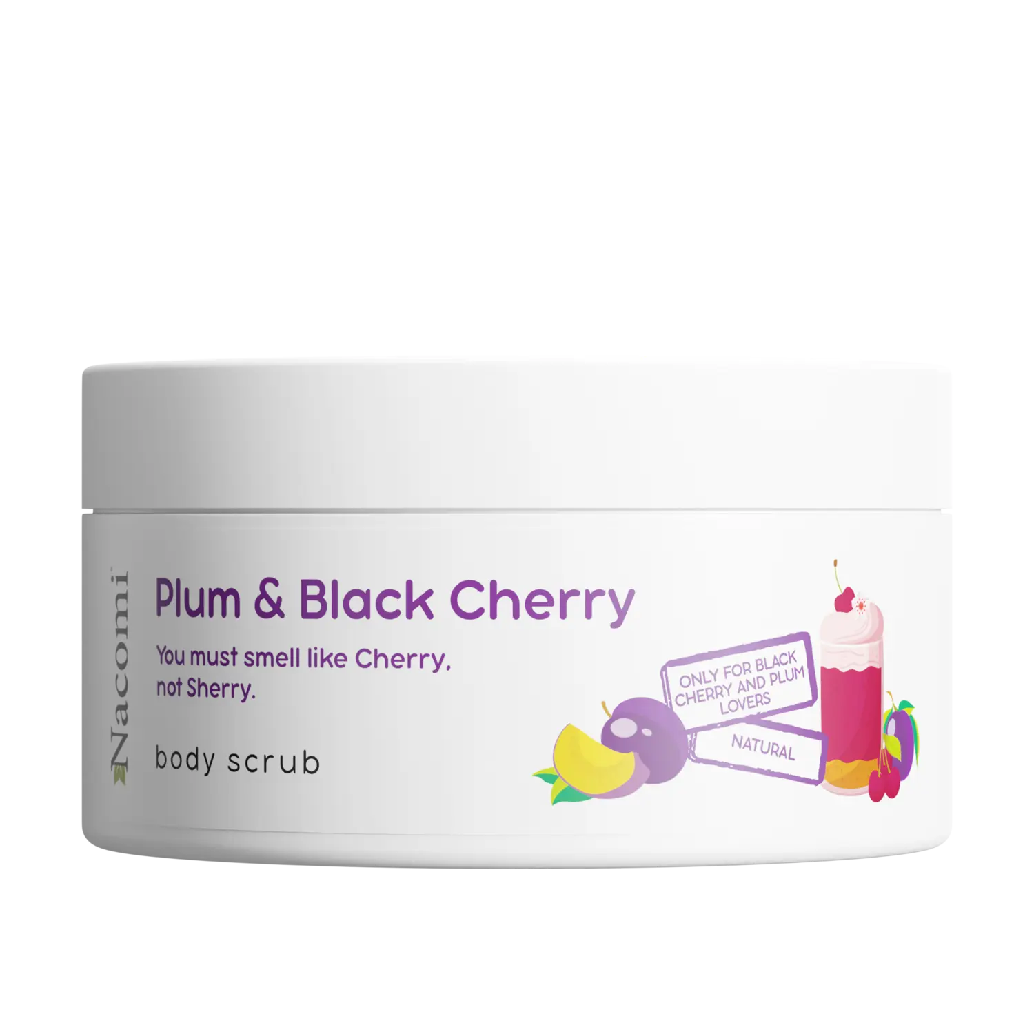 

Скраб для тела Nacomi Plum&Black Cherry, 100 мл