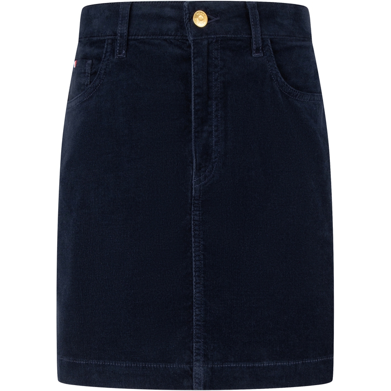 

Tommy Hilfiger Повседневная короткая юбка женская темно-синяя
