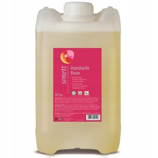 

Жидкое мыло ECO, натуральная роза, 10 л Sonett