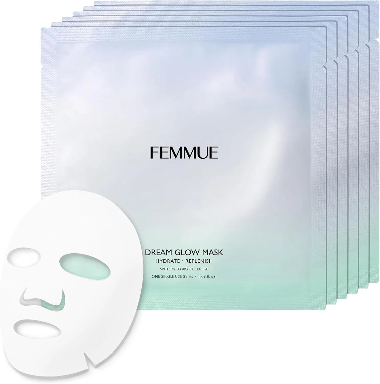Маска для лица Femmue — Dream Glow Mask HR, увлажняющая, 32 мл