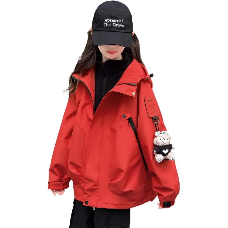 Детская верхняя одежда для улицы PROTECTCAMEL, China Red Coat with Liner