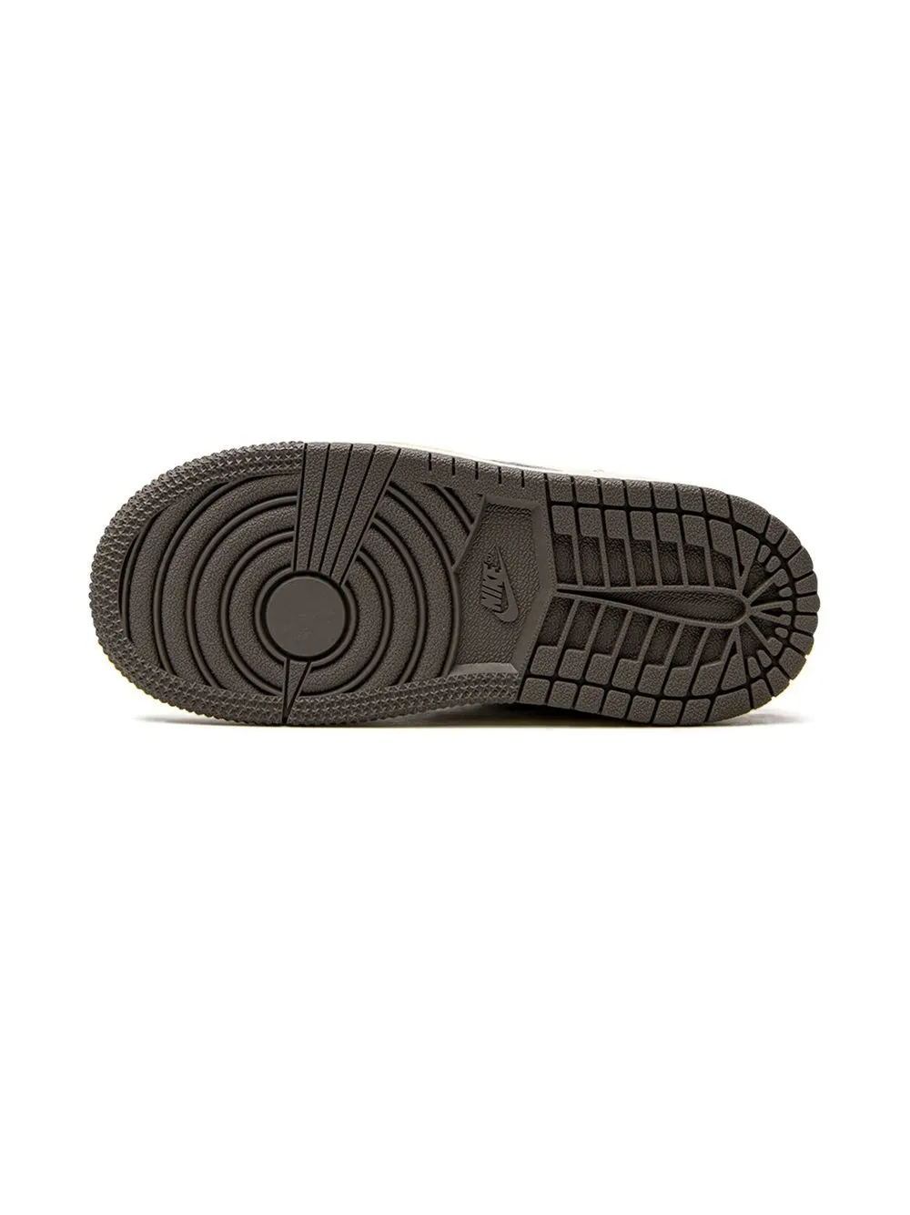 Кроссовки Jordan 1 Low из коллаборации с Travis Scott Jordan Kids, белый — фото 4