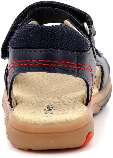 Мужские сандалии на каблуке Kickers, розовый — фото 3