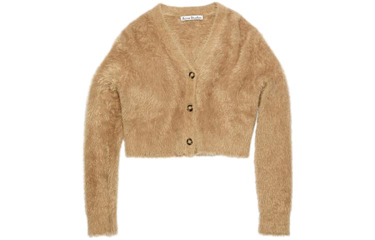 

Acne Studios Джемпер женский верблюжье-коричневый