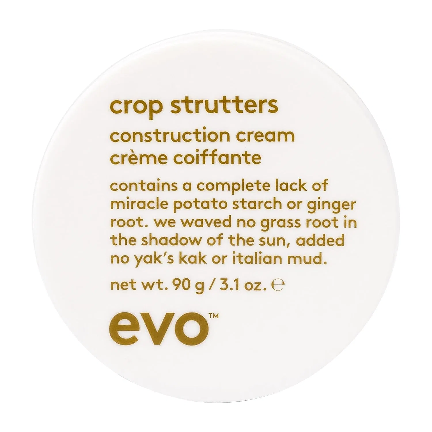 Крем для укладки волос «crop strutters construction cream» 90 г от Evo Evo