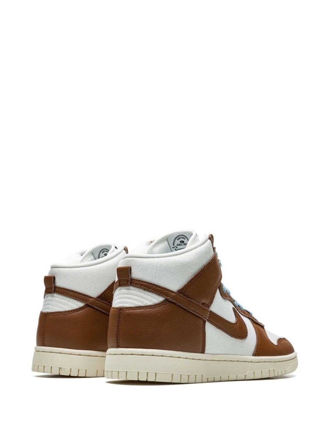 Высокие кроссовки Dunk Hi Retro PRM Nike, белый — фото 3