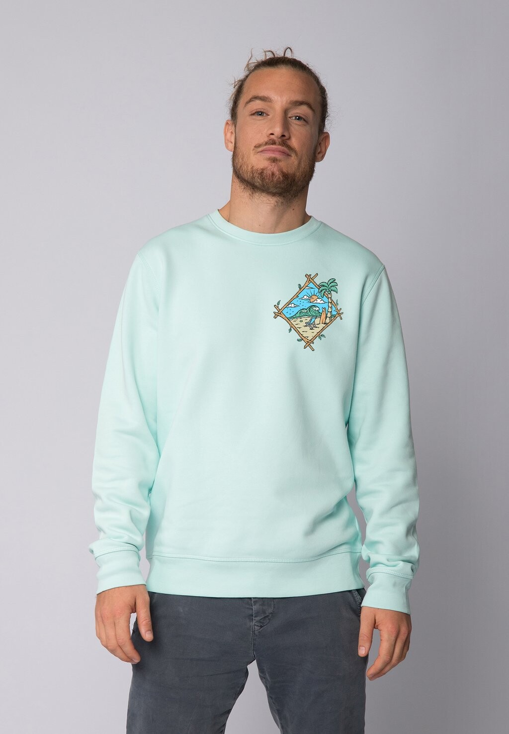 

Толстовка watapparel, бирюзовый