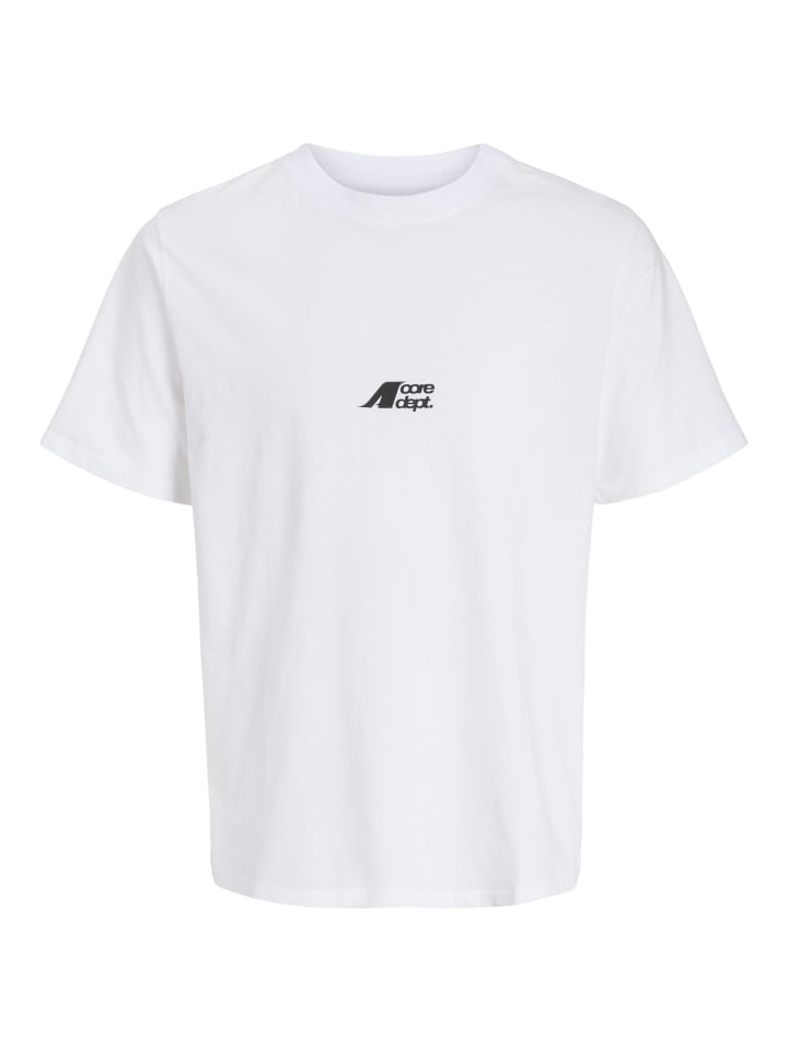 

Футболка JCOTIER BACK PRINT TEE JNR ярко-белого цвета JACK & JONES Junior