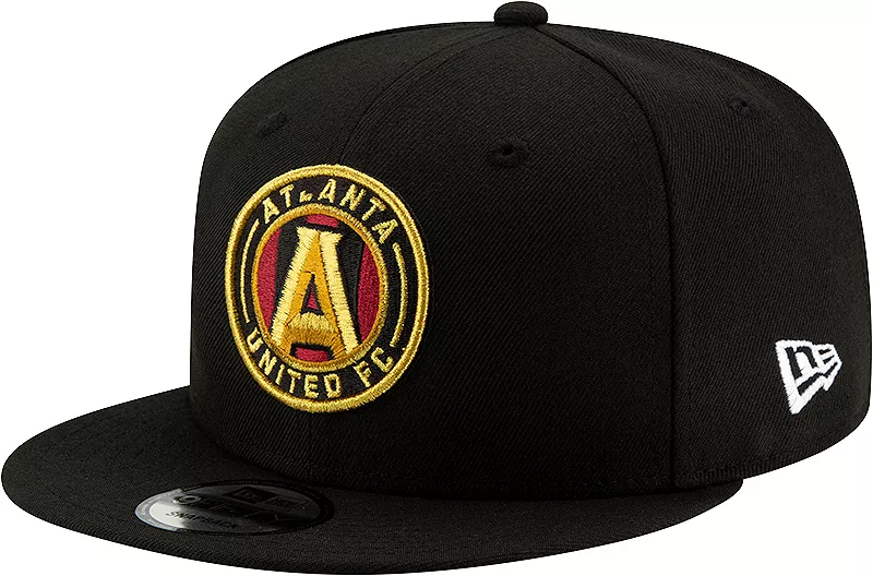 

Черная регулируемая кепка с логотипом New Era Adult Atlanta United 9Fifty
