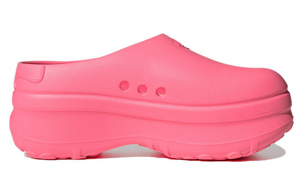 Тапочки originals adifom stan smith mule 'lucid pink' Adidas, розовый — фото 2