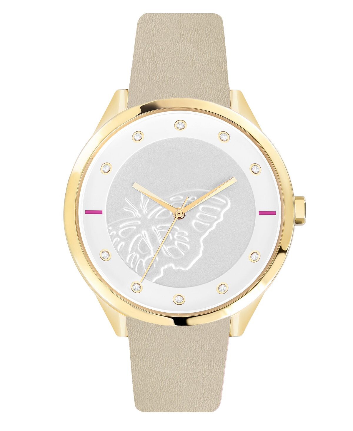 

Женские часы Metropolis из телячьей кожи с серебряным циферблатом Furla