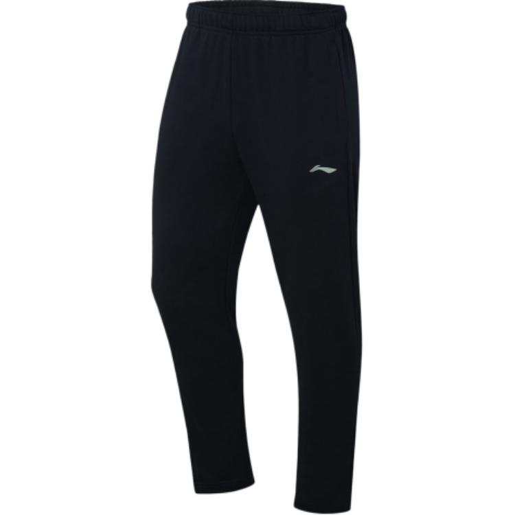 

LINING Фитнес серия вязаные спортивные штаны мужские черные