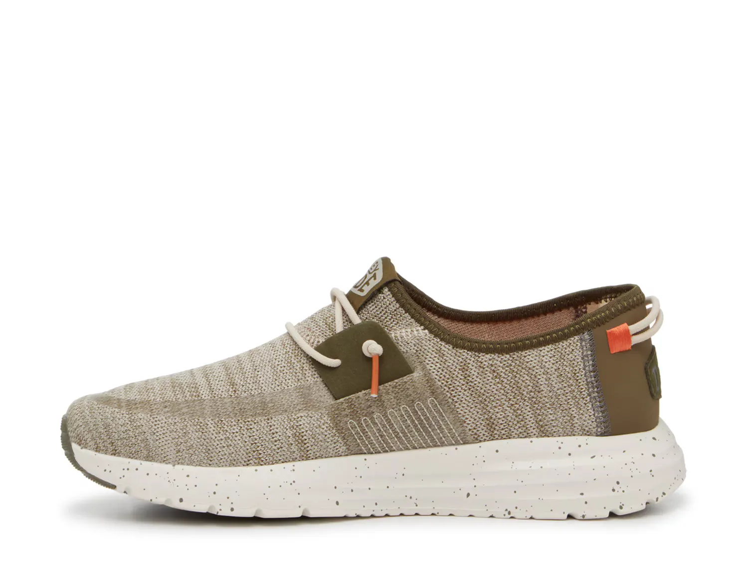 Кроссовки Sirocco Sport Mode Slip-On Sneaker Heydude, хаки/кремовый — фото 3