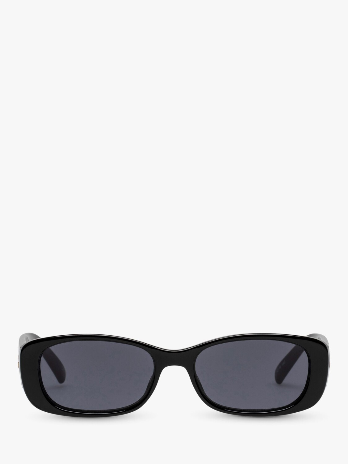 Женские солнцезащитные очки Unreal прямоугольной формы Le Specs, черный l5000165 — фото 2
