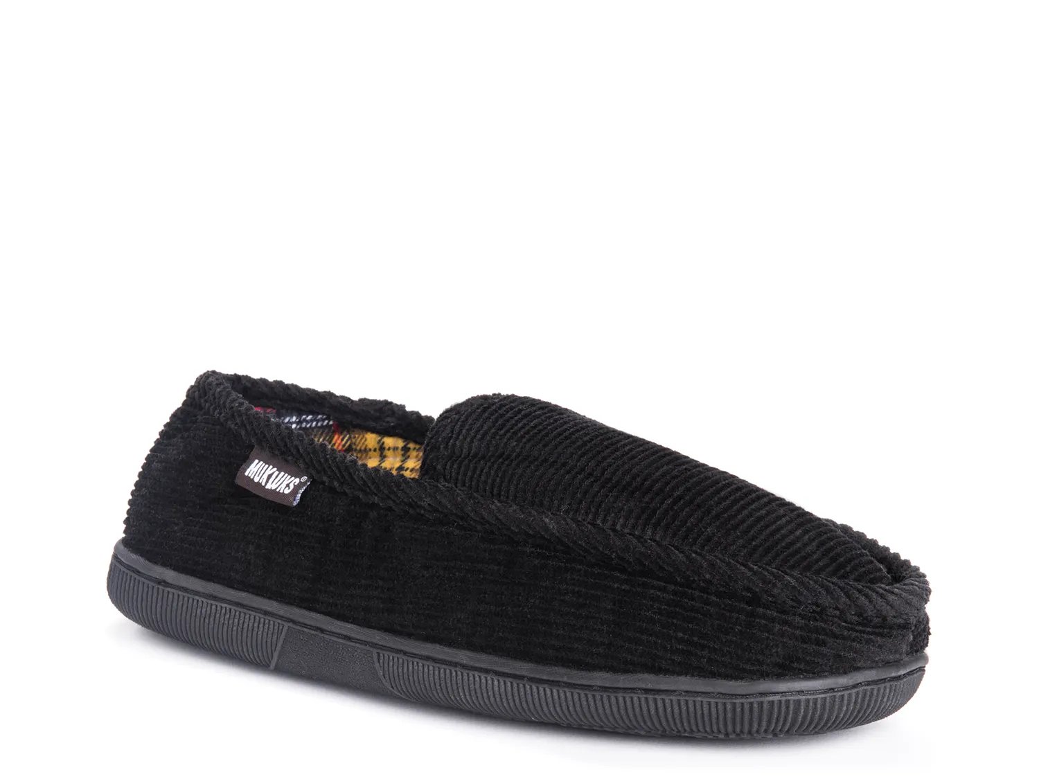 

Тапочки MUK LUKS Corduroy Moccasin Slipper - Men's, черный