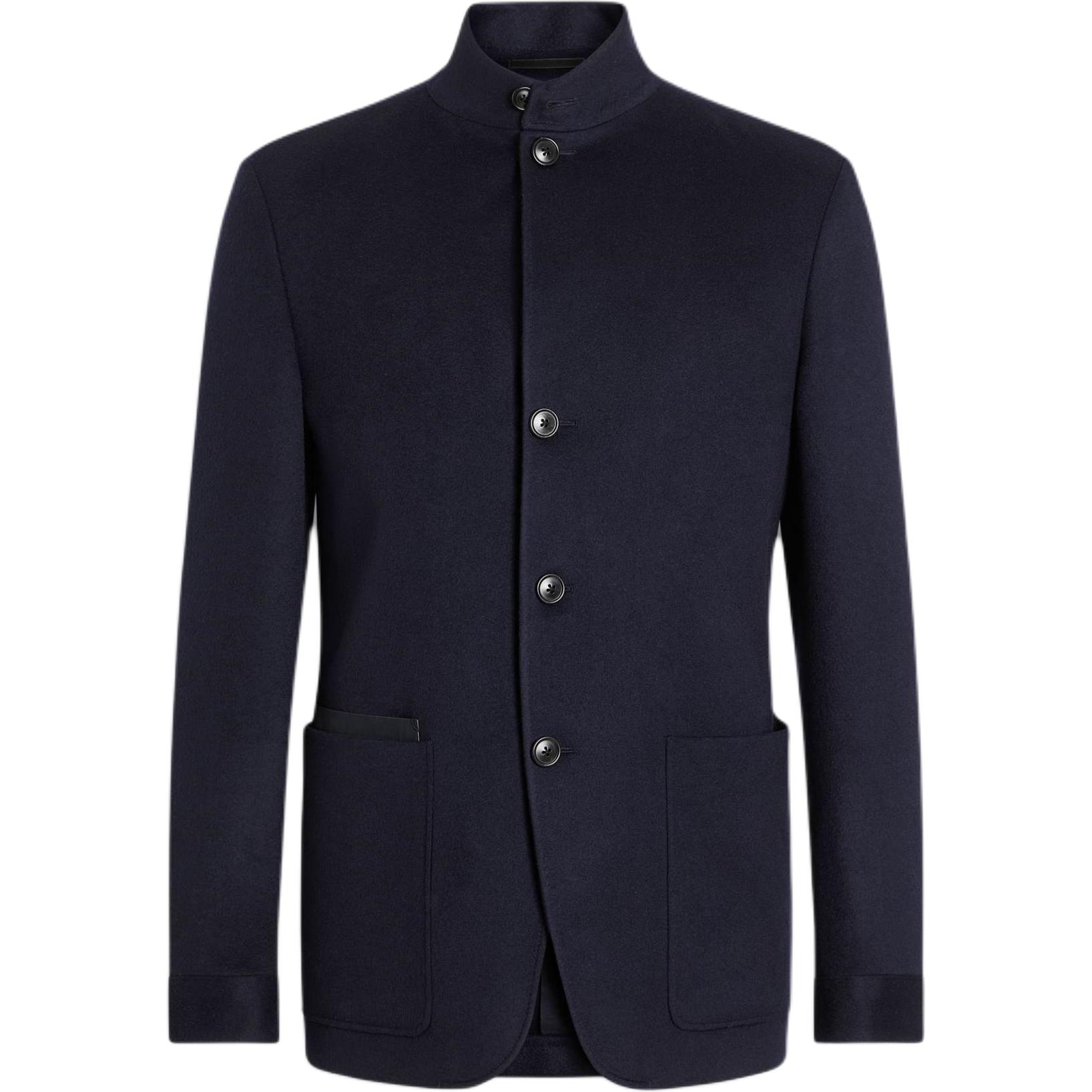 

Ermenegildo Zegna Зауженная куртка Zegna для мужчин, Marine Blue