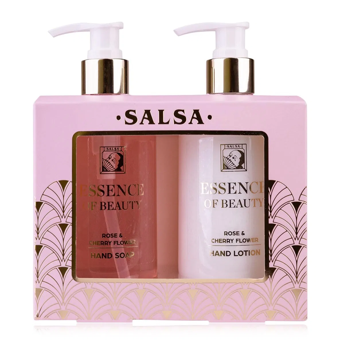 Подарочный набор для ухода за руками Salsa Essence of Beauty с ароматом розы и вишни Accentra