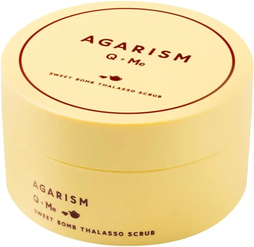 Скраб для тела AGARISM QueeMe Sweet Bomb Thalasso Scrub 180g Лимонный чай