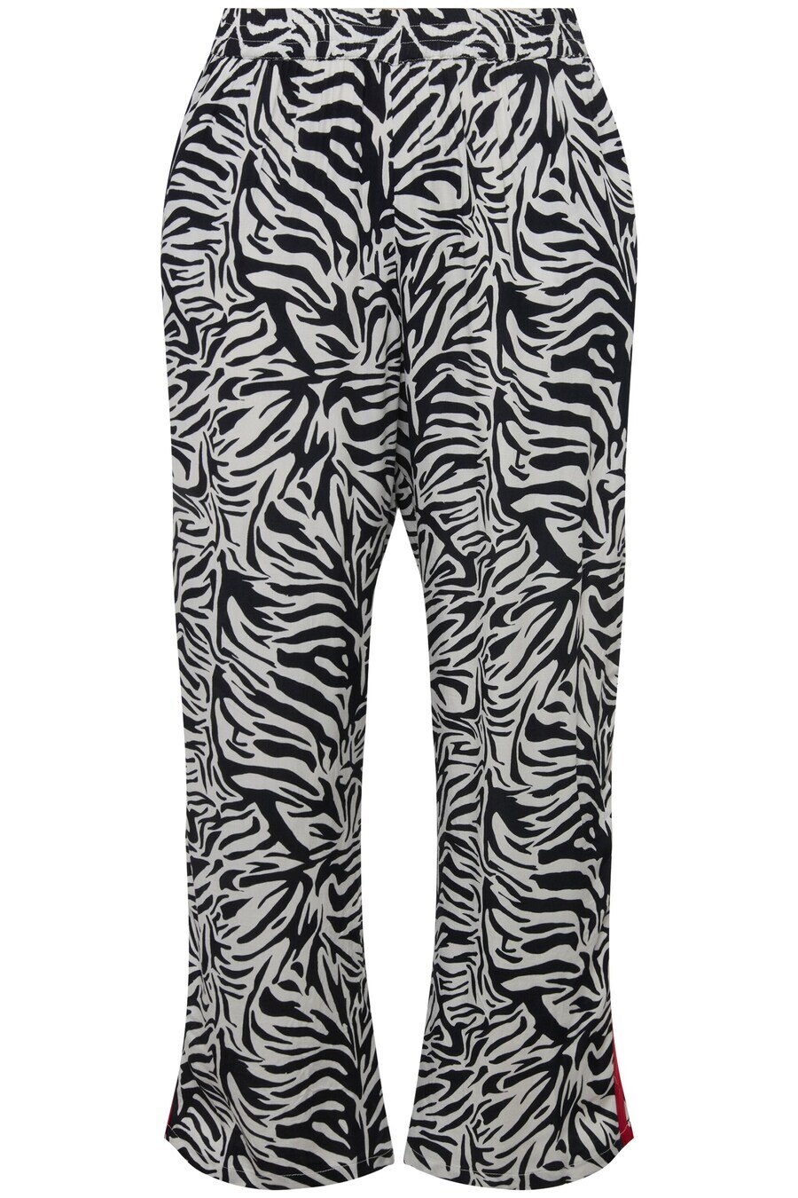 

Тканевые брюки Angel of Style Wide leg Pants, черный/белый
