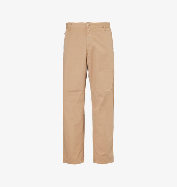 

Прямые брюки свободного кроя из хлопка Calder Carhartt Wip, цвет leather