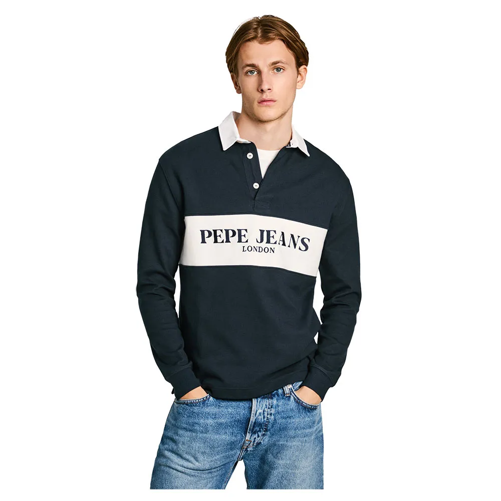 

Поло Pepe Jeans Joey, синий