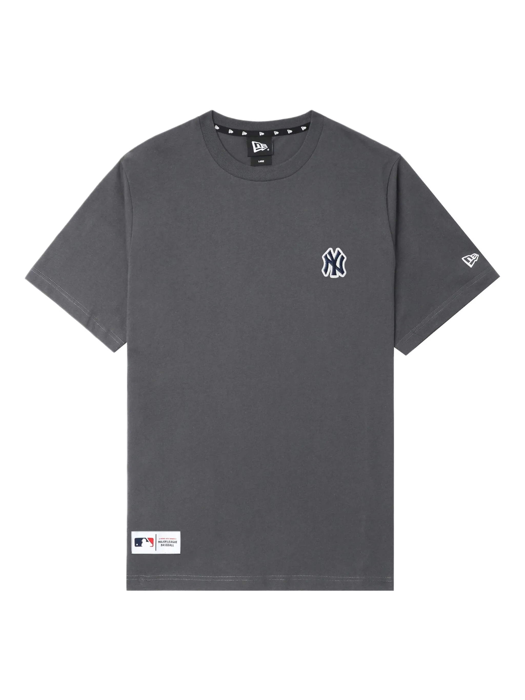 

Футболка с вышитым логотипом New Era Cap, серый