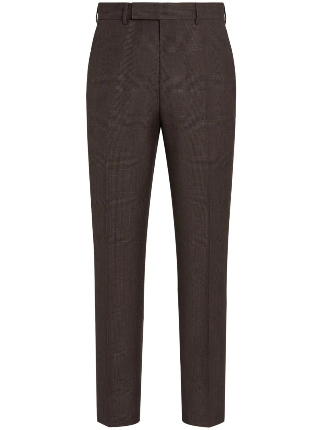 

Zegna брюки строгого кроя, коричневый
