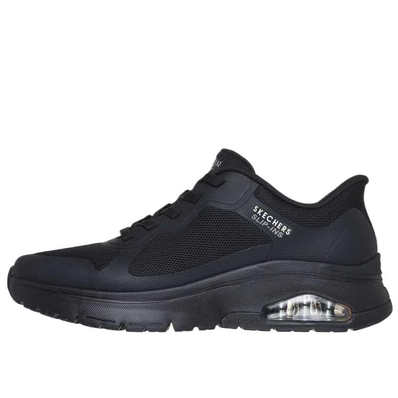 

Skechers Низкие повседневные туфли Uno, черные, мужские