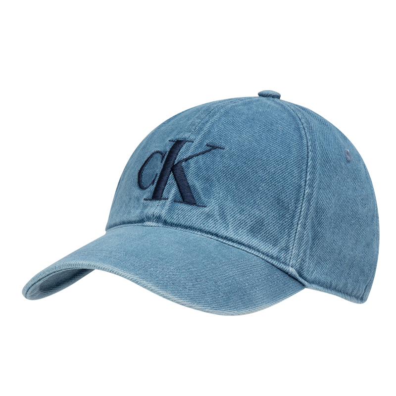 

Хлопковая бейсболка Calvin Klein Unisex Denim Blue