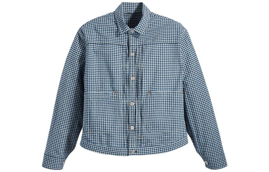 

Куртка мужская синий Levis