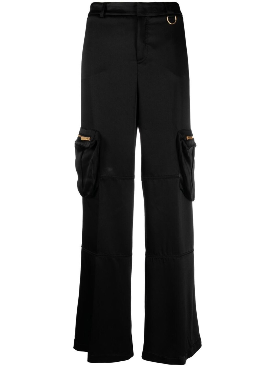 

Blumarine широкие брюки карго, черный