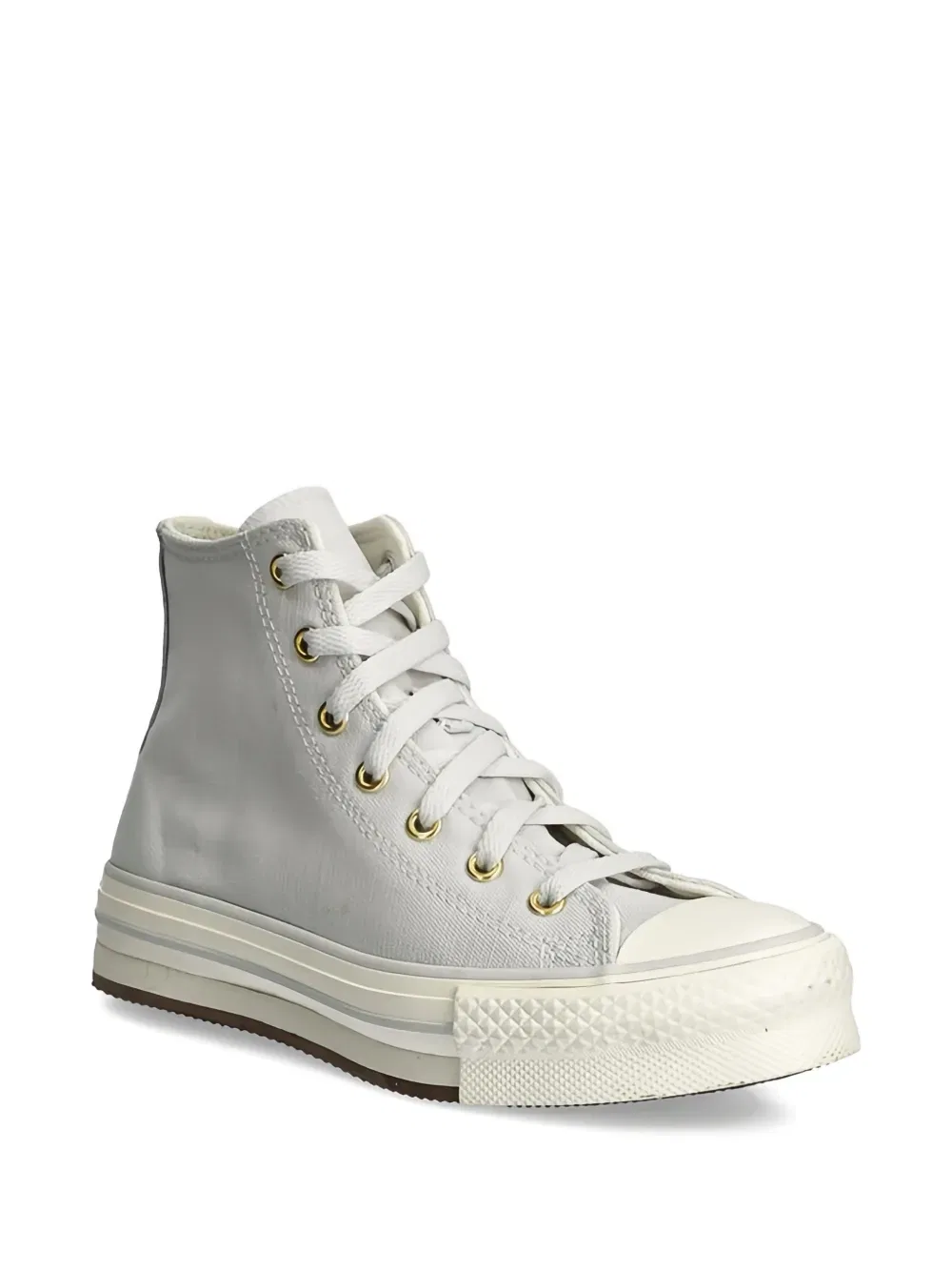 Кроссовки Chuck Taylor All Star Eva Lift на платформе Converse Kids, серый