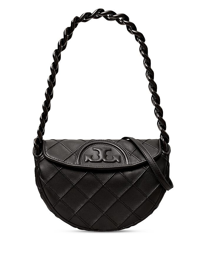 

Мини-сумка Fleming Soft Crescent Tory Burch