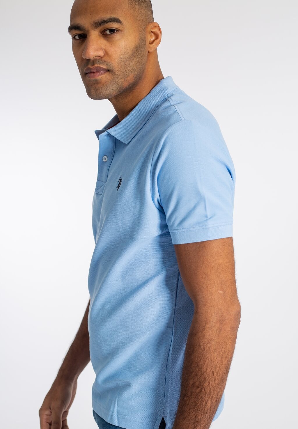 

Рубашка-поло Alfred U.S. Polo Assn., цвет placid blue