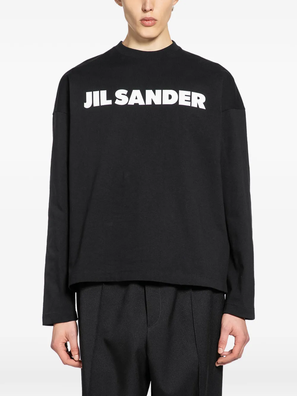 

Лонгслив CN Jil Sander, черный