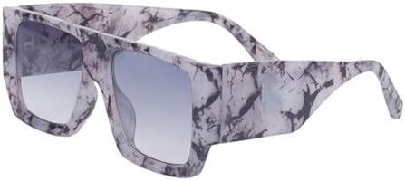 

Солнцезащитные очки с толстыми дужками, модель 2027, для женщин, винтажная оправа, солнцезащитные очки для мужчин, для путешествий и вождения, защита от УФ-излучения UV400 MTZJH, 3