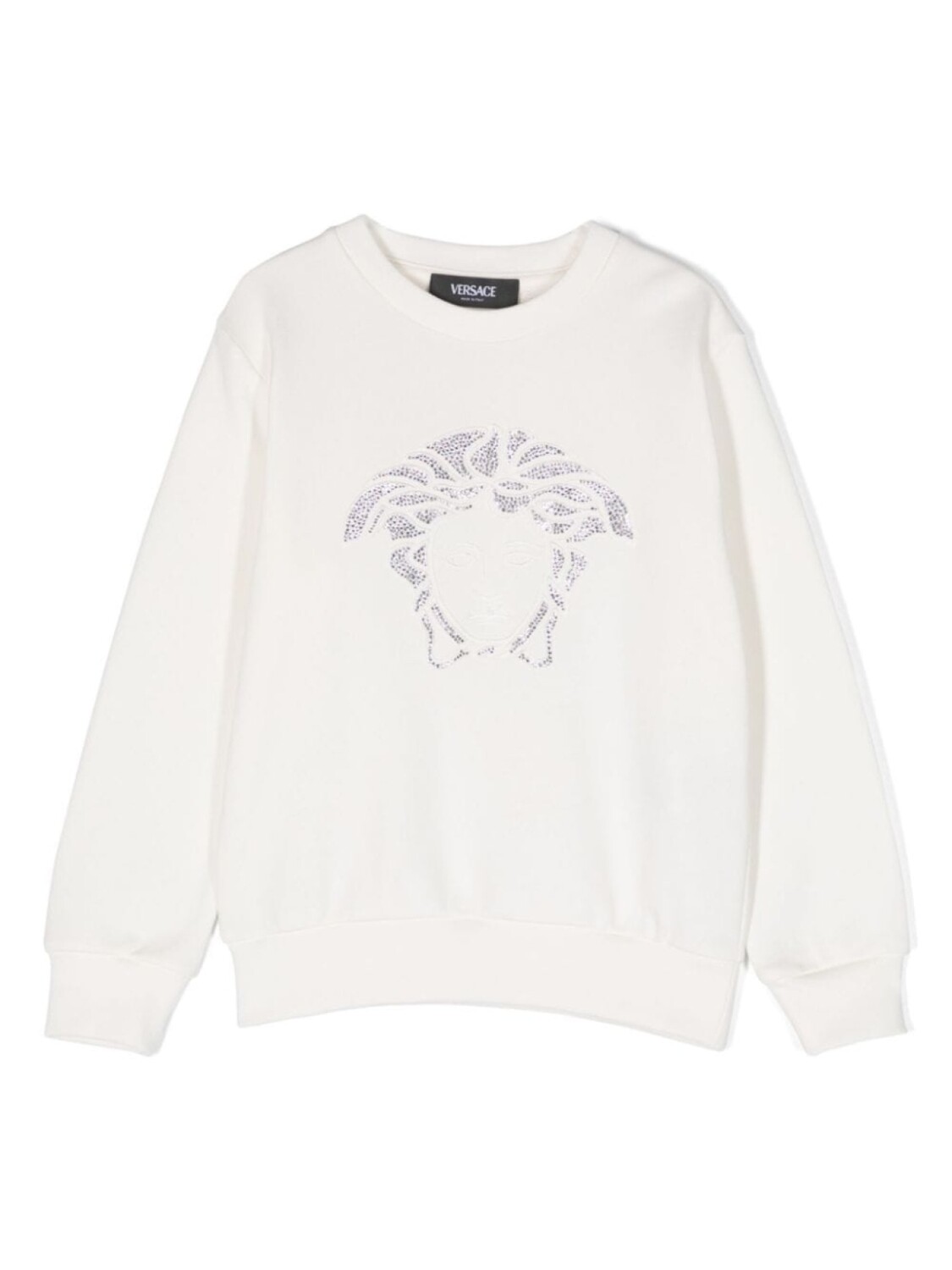 

Versace Kids толстовка с принтом Medusa Head, белый