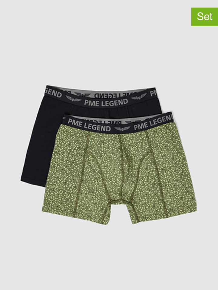 

Трусы боксеры PME Legend, цвет grün/schwarz/grün/schwarz