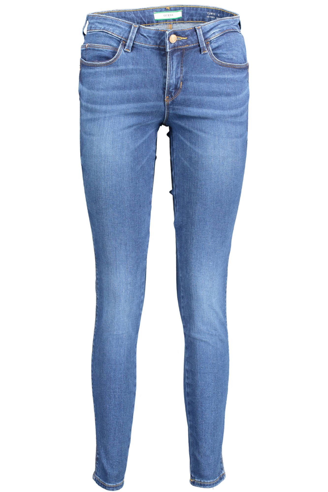

Синие хлопковые женские джинсы Guess Shoes