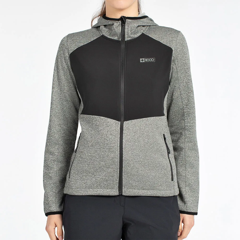 

Толстовка +8000 Vifil full zip, серый