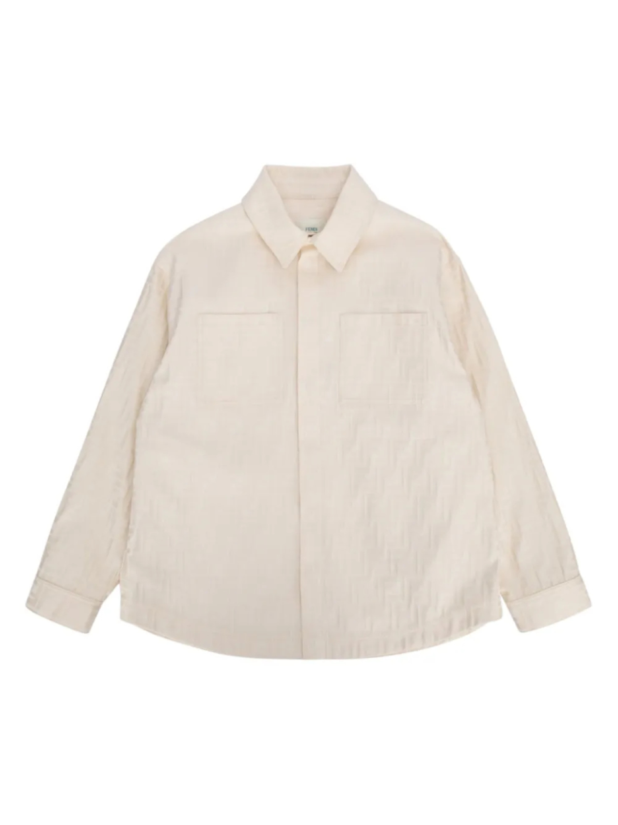 

Куртка с монограммой Fendi Kids, белый