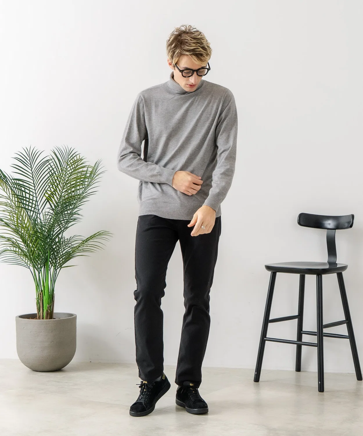 Штаны LEVI'S 502 WARM, чёрные — фото 3