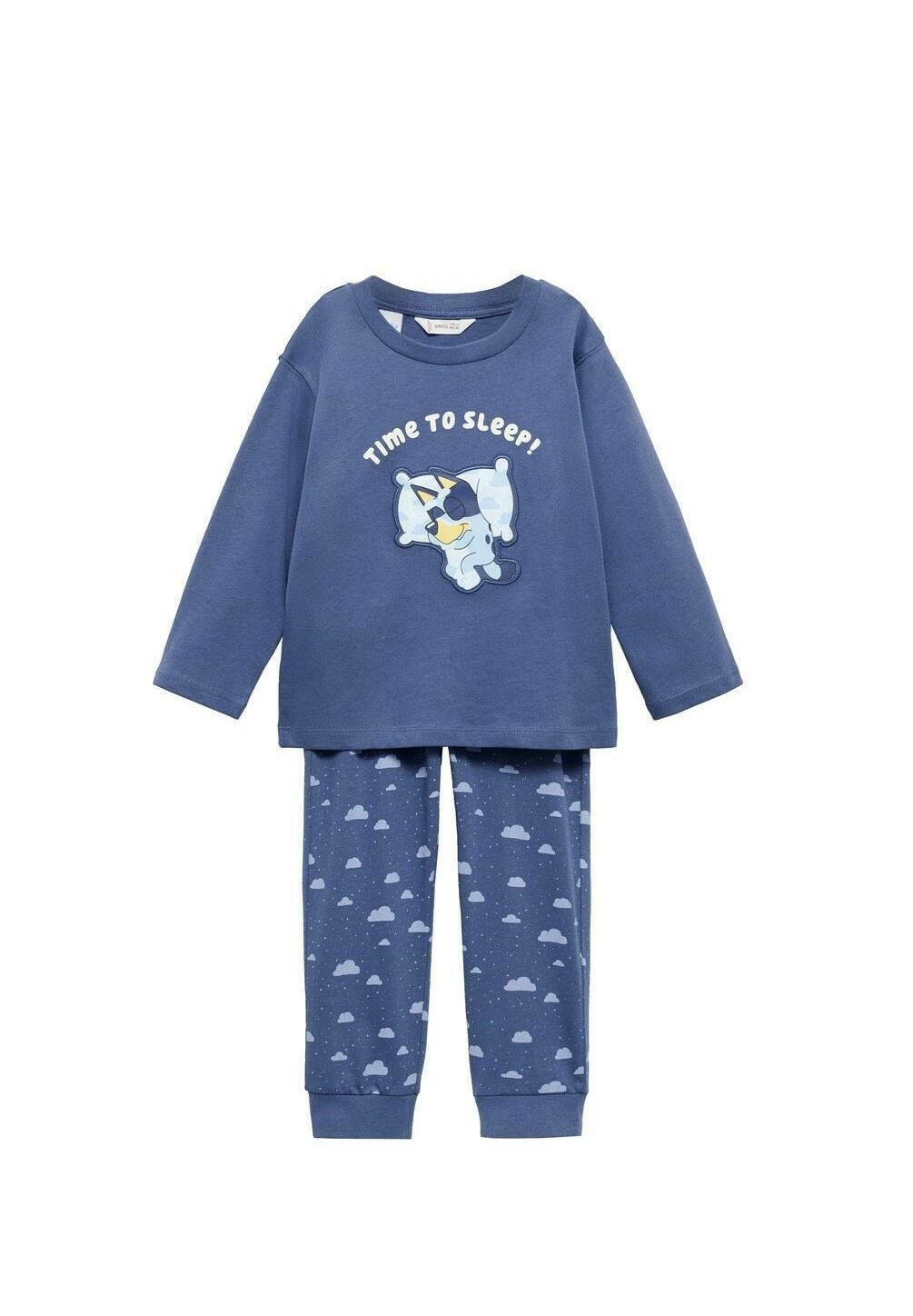 

Пижама Mango Kids, темно-синий