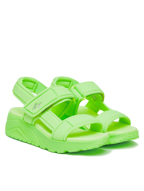 Сандалии Uno Lite Sandal-Sunny Stand 310372L/LIME Skechers, зеленый — фото 2