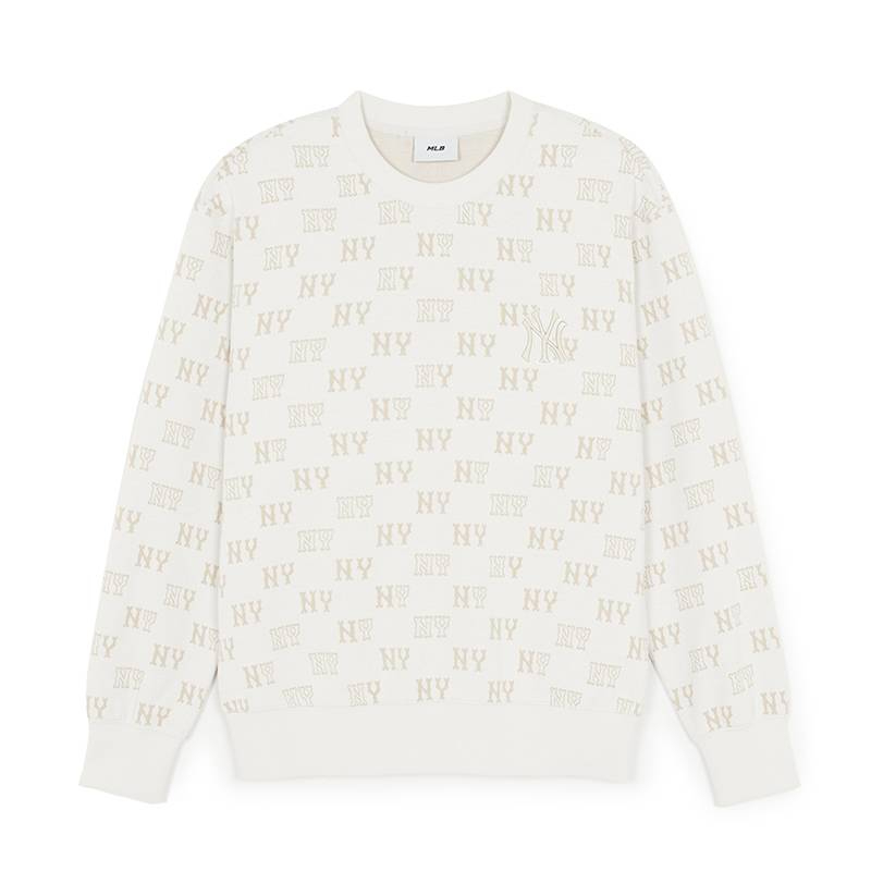 

MLB Свитшот Unisex New York Yankees/Ivory MTM04 Crew Neck Moderate Others