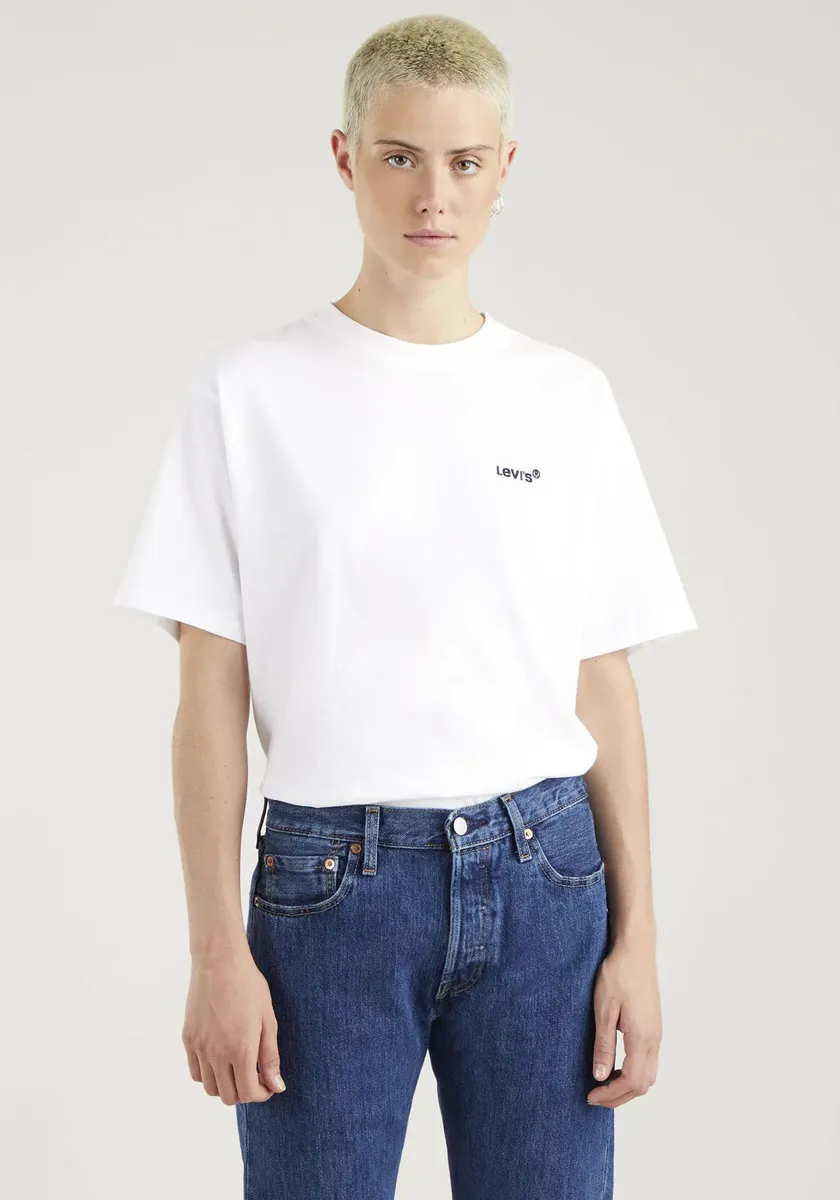 Рубашка Levi's с круглым вырезом "LE RED TAB VINTAGE TEE" в классическом дизайне Levi's, белый — фото 2